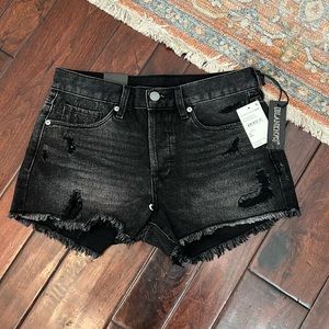 Blank NYC Jean distressed shorts
